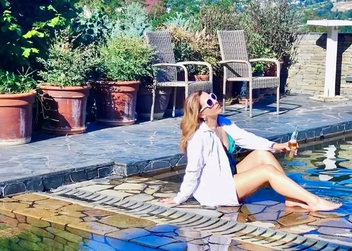 别墅 Top Privacy Eco Villa Villa 2026 Teg Hill,Best In Tirana With No Neighbours 地拉那